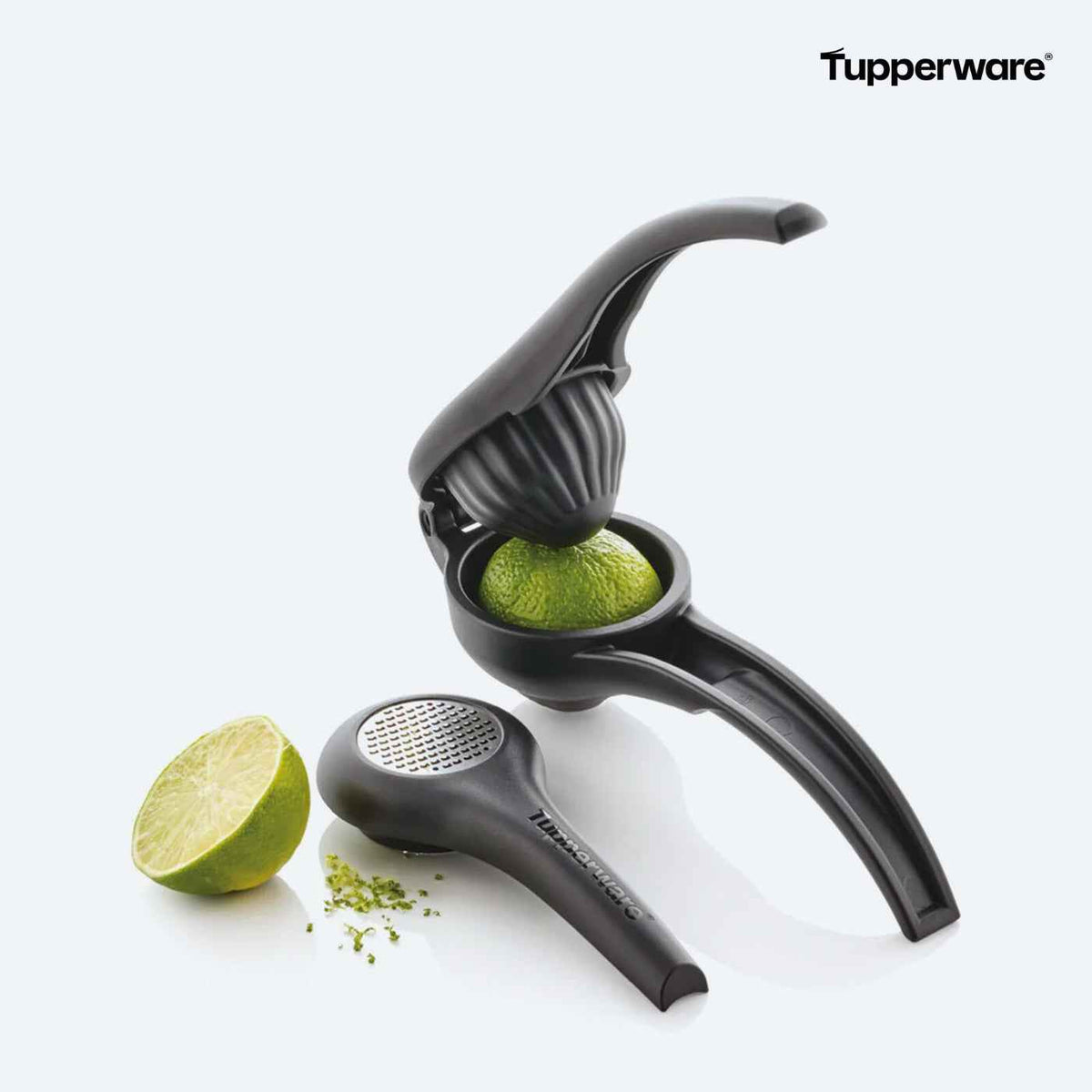 zitronen aufbewahren tupperware Zest'N Press Zitruspresse & Reibe von Tupperware