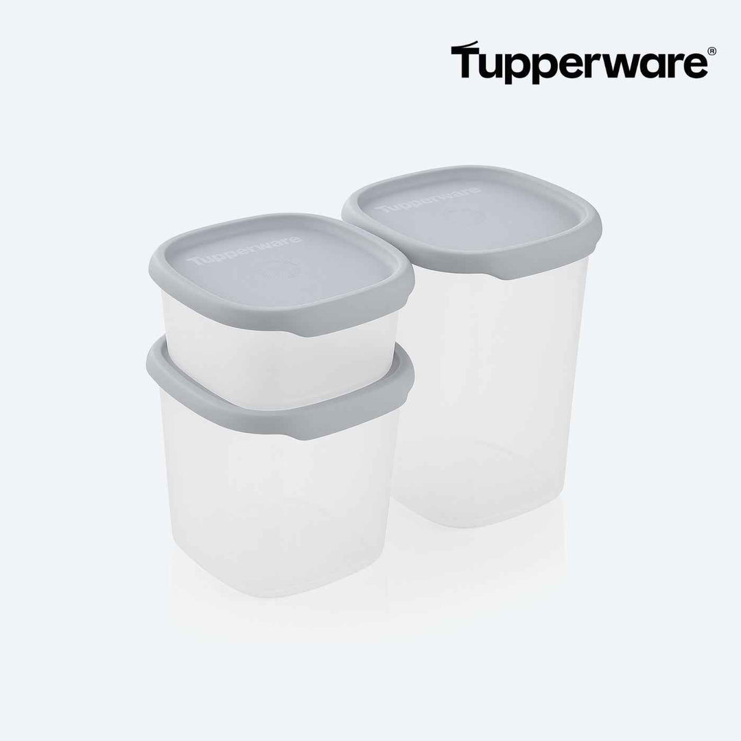 tupperware aufbewahrung set Tupperware One Touch Fresh 3er-Set – grau – Tupperland